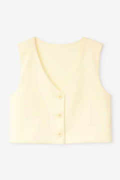 Chaleco Corto Sastrero - comprar online