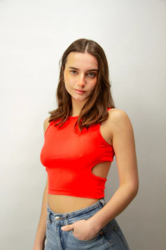 Top Recorte Espalda RIBB