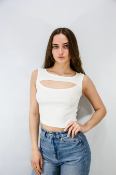 Top Abertura Alta Micro Morley - comprar online