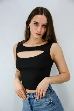 Top Abertura Alta Micro Morley