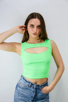 Imagen de Top Abertura Alta Micro Morley