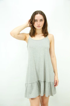 Vestido Frunce Viscosa - comprar online