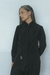 CAMISA FRUNCES NEGRA - ORENDA TALLER
