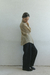 CAMISA FRUNCES BEIGE - ORENDA TALLER