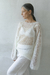 SWEATER MOHAIR BLANCO - comprar online