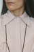 CAMISA FRUNCES NUDE - tienda online