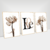 Kit Flores Marrom Love - loja online