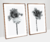 Kit Floral Preto e Branco - loja online