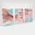 Kit Abstrato Rosa com Azul na internet