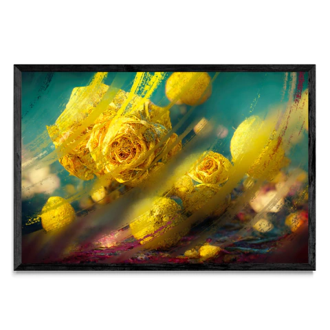 Virtual Garden - Yellow Roses