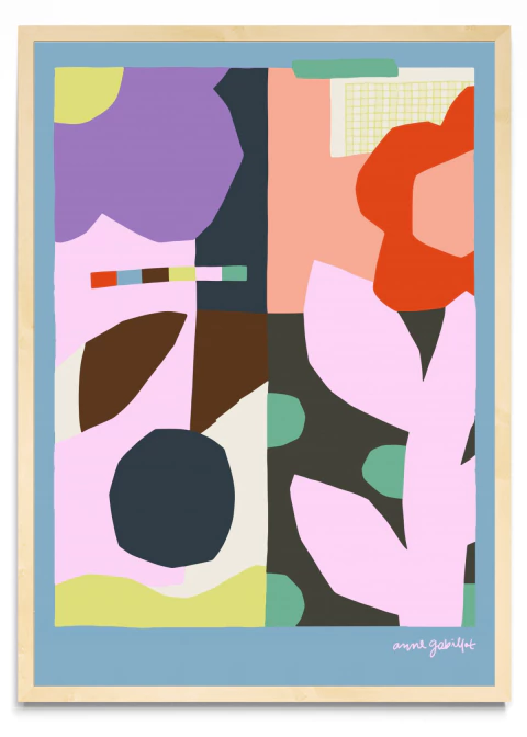 Collage de flores II