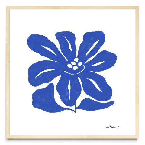 Flor azul 9