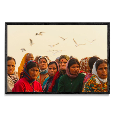 Mujeres en el Ganges