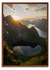 Sol de medianoche en Reine, Lofoten, Noruega. en internet