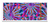 Panoramic Abstract Flower Blau - PARED