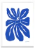 Flor azul 1 - PARED