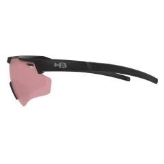 Óculos HB Shield Evo 2.0 Matte Black / Lente Amber na internet