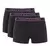 Cueca Box Tommy Hilfiger Pack com 3 pretas