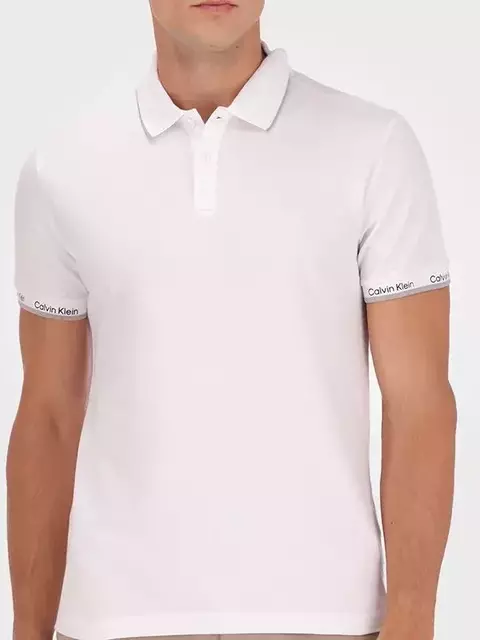 Polo Calvin Klein Logo Punho