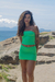 Saia Jazz Verde Lima - Tahaa Bikinis