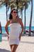 Vestido Hot Off white - Tahaa Bikinis