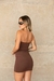 Vestido Hot Brown/Black na internet