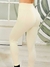 Calza seamless Abi crema - comprar online