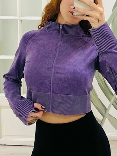 Campera Pandora violeta - comprar online
