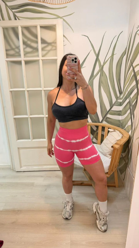 Short EUGE batik rosa