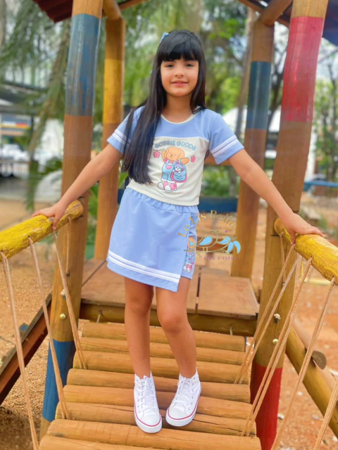 Conjunto Bobbie Goods Azul - Tam: 2, 4, 6, 8, 10 e 12 anos - comprar online