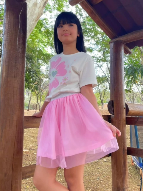 Conjunto Doce Florir - Tam: 4, 6, 8, 10 e 12 anos - comprar online