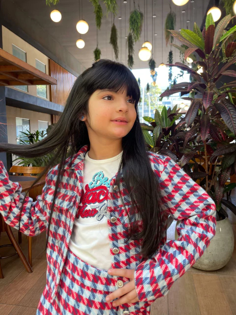 Casaco Momi Tweed - Tam: 6, 10 e 12 anos