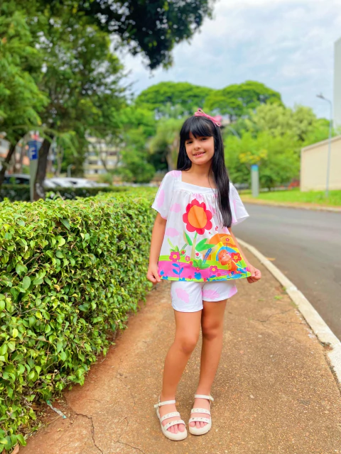 Conjunto Lúdico - Tamanhos: 4, 6, 8, 10 e 12 anos - comprar online