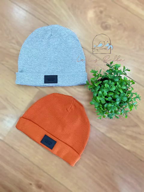 Gorro em ribana onda marinha 1231098❤️