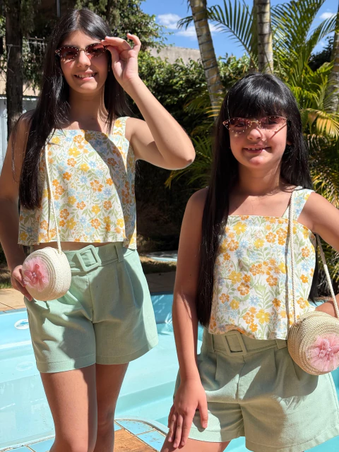 Conjunto Duda - Tam: 4, 6, 8, 10, 12 e 14 anos - Modelagem normal - comprar online