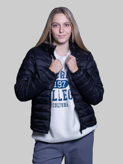 CAMPERA NYLON INT PIEL - comprar online