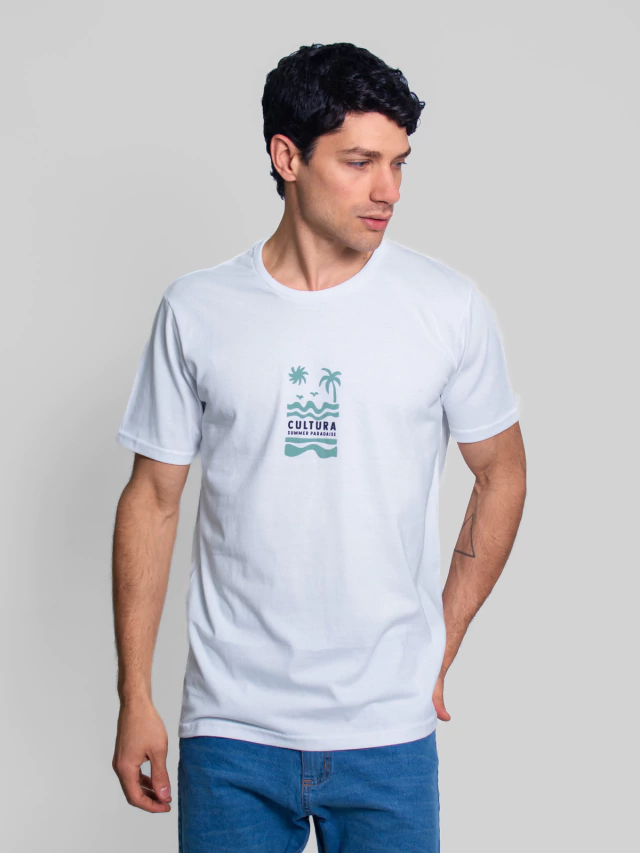 Remera Clásica Estampa Cultura Jean