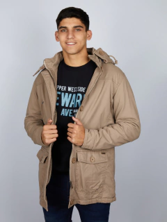 CAMPERA PARKA GABARDINA