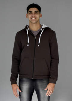 CAMPERA CANGURO LISA - comprar online