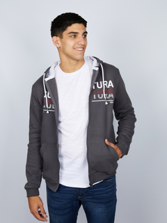 CAMPERA CANGURO ESTAMPADA
