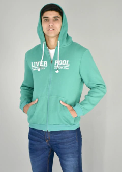 CAMPERA CANGURO ESTAMPADA