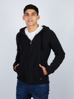 CAMPERA POLAR CON CAPUCHA