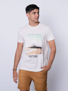 REMERA SLIM FIT ESTAMPADA