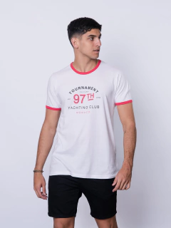 REMERA CON VIVOS COMBINADA - comprar online