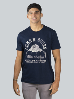 REMERA ROCK ESTAMPADA