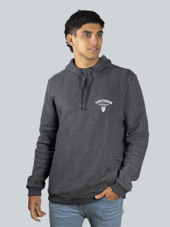 BUZO CUELLO ALTO CON CAPUCHA