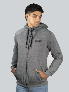 CAMPERA CUELLO ALTO CON CAPUCHA - comprar online
