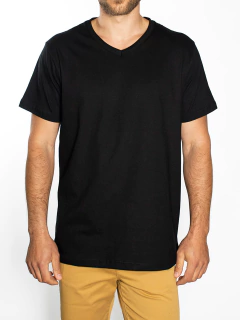 REMERA ESCOTE EN V LISA - comprar online