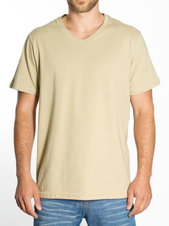 REMERA ESCOTE EN V LISA