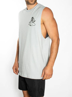 MUSCULOSA OVERSIZE ESTAMPADA FRENTE Y ESPALDA en internet